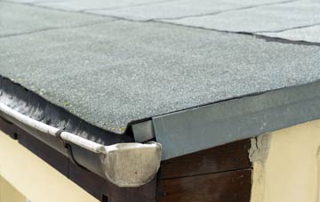 repair or replace Carnteel flat roofing?